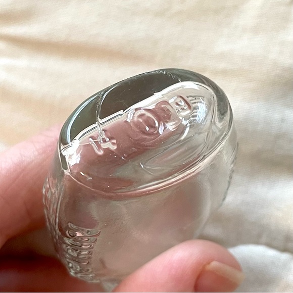 Vintage Bayer Aspirin Clear Glass Bottle - Picture 3 of 3